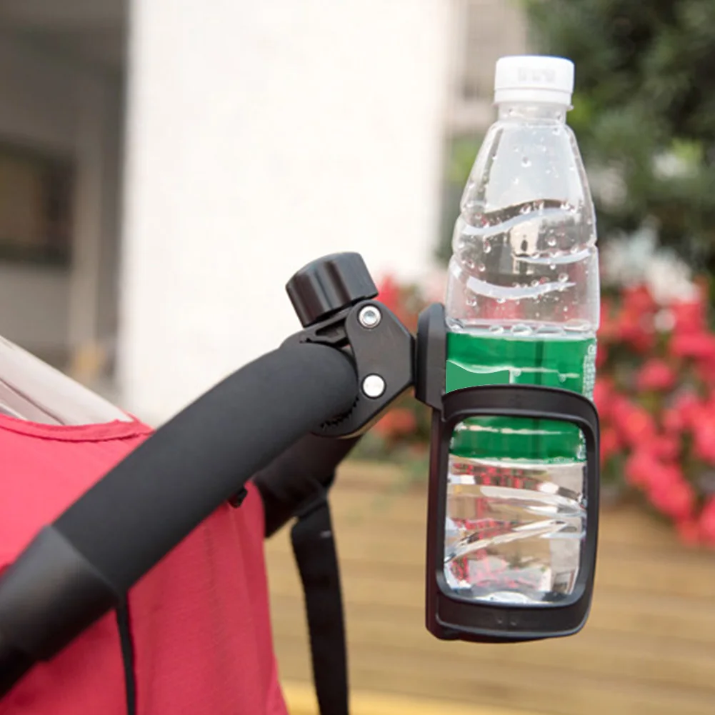 Baby Stroller Universal Cup Holder Pram Nursing Milk Bottles Rotatable Rack Bicycle Bike Bottle Holder Baby Stroller Accessories