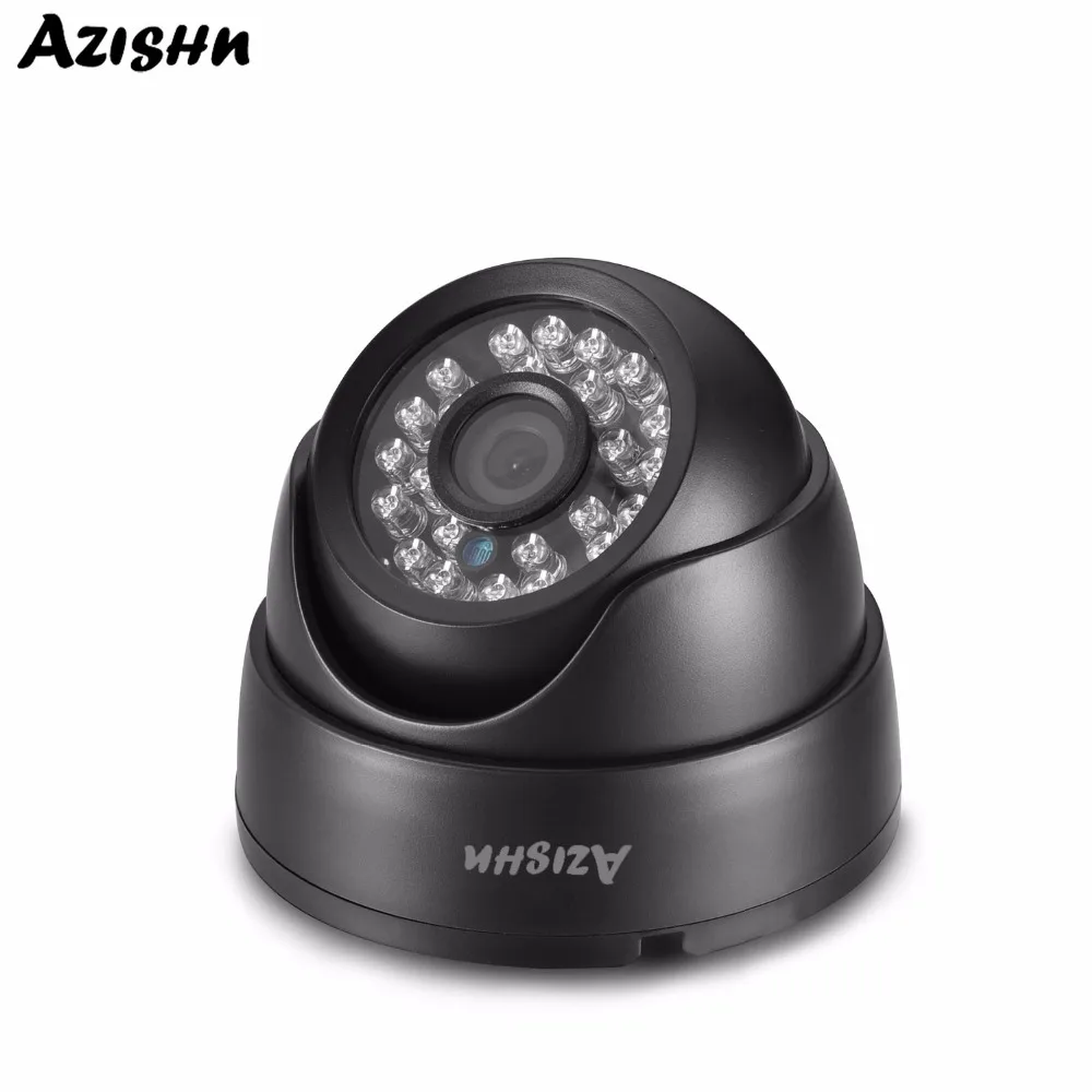 

AZISHN Wifi IP Camera 1080P 2MP HD Wireless Wired CCTV Dome Indoor Video Security Network Camera with TF Card Slot Max 64G iCSee