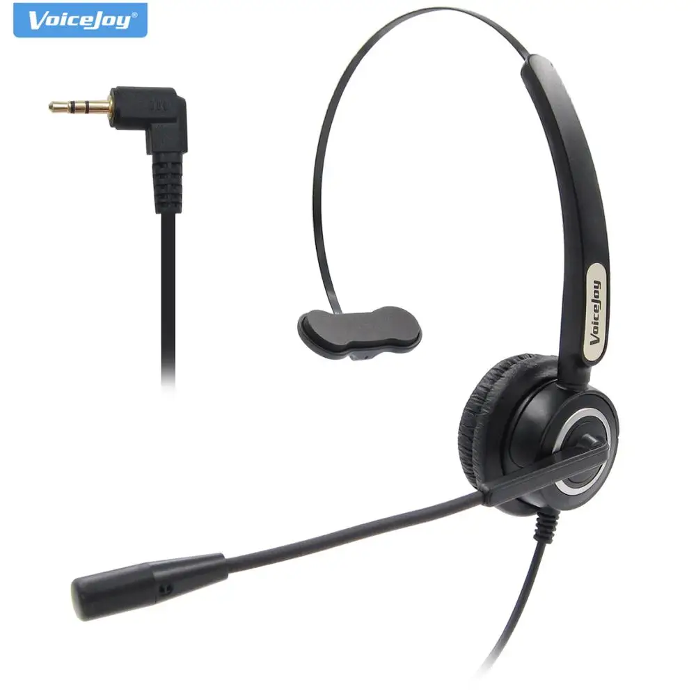 2.5mm Jack headset for C isco Linksys SPA Panasonic Zultys Gigaset Grandstream Office IP