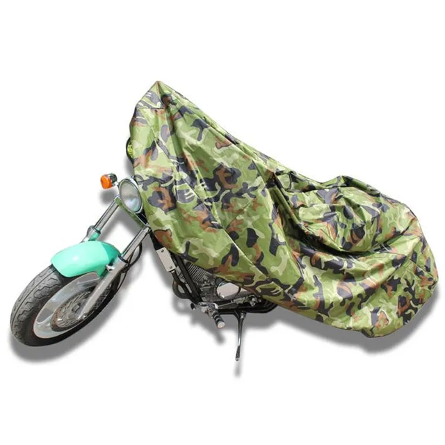 XXXL Jungle Wood Camouflage Motorcycle Cover Weatherproof Dust Cover