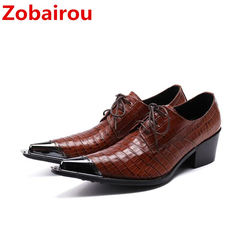 Masculinos Poiny Ferro As Casamento Negócios Do Sapato Masculino Europeu Zobairou Vestido De Formal Homens Estilo Calçados Social Rebites Sapatos Picture Oxford Para 6Bqdx4Rw