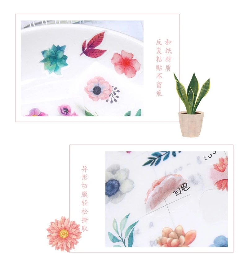 Girl Cartoon Stickers Anime Cute Kawaii Sticker Mobile Phone Book Gift DIY Ablum Diary Scrapbooking decoration label Stickers