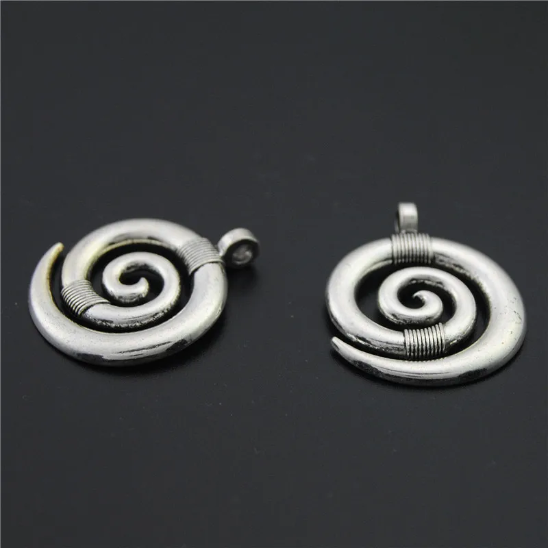 5 шт. вихревые спиральные подвески ожерелье для мужчин и женщин национальные ювелирные изделия A2275