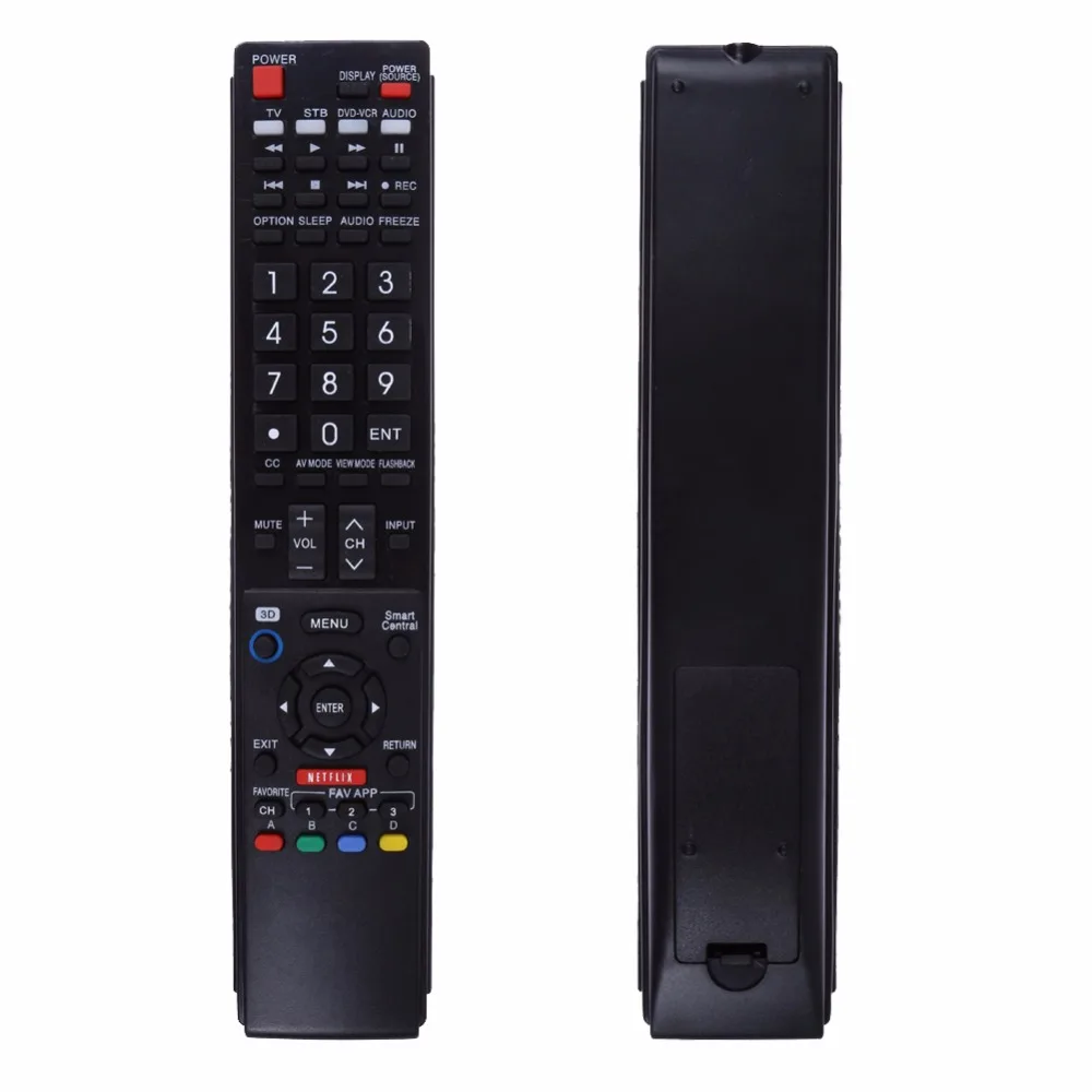 Portable Universal Replacement Remote Control GB118WJSA for SHARP AQUOS