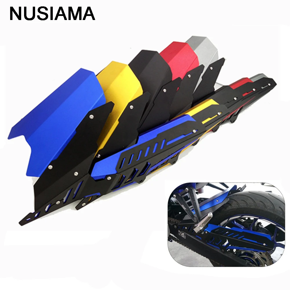 

New aluminum alloy motorcycle rear fender motorbike Chain cover waterproof mudguard racing accessories for Yamaha MT-03 R3 R25