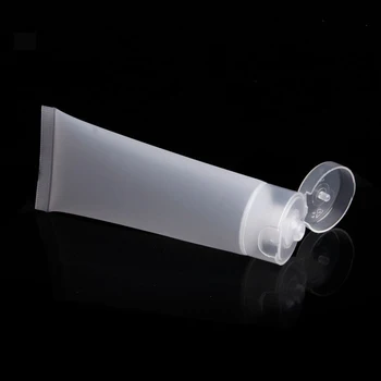 

Cosmetic Refillable Bottle Tube Squeeze Cosmetic Cream Lotion Plastic Travel Bottle Accessory jars for cosmetics Refillable