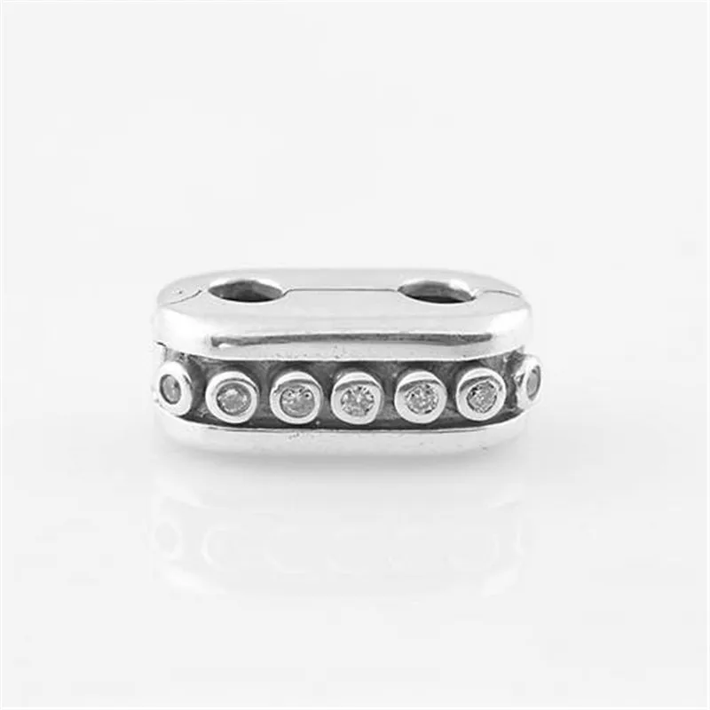 

Fits Pandora Charms Bracelets Double Diva Clip Beads Charms for Women DIY Bracelets Jewelry Making 925 Sterling Silver Jewelry