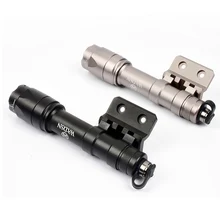 Tactic страйкбол M-LOK/Keymod офсетный оптоволоконный свет Пикатинни Крепление для M300 M600 Тактический скаутский фонарик WD02003 аксессуары