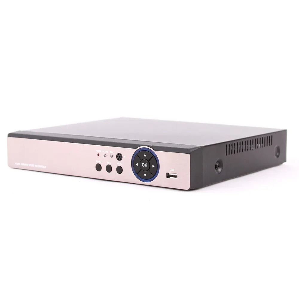 5 в 1 CCTV DVR 4CH 8CH AHD 4MP 3MP 1080P H.264 гибридный видеорегистратор для AHD TVI CVI аналоговая IP камера Onvif2.3