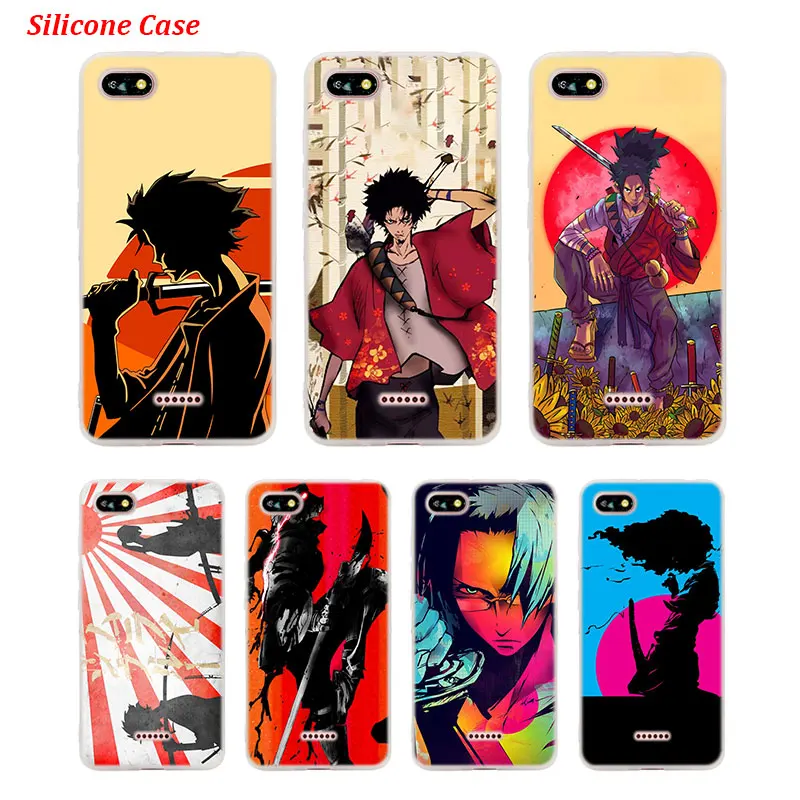 

Silicone Phone Case Anime Samurai Champloo for Xiaomi Redmi S2 Note 4 4X 5 5Pro 5A Plus 6 6A 7 Pro Cover