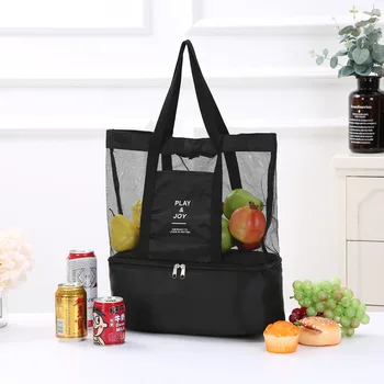 

2020 New Portable Lunch Bag Thermal Insulated Lunch Box Tote Cooler Bag Bento Pouch Kids School Travel Picnic Food Storage Bags