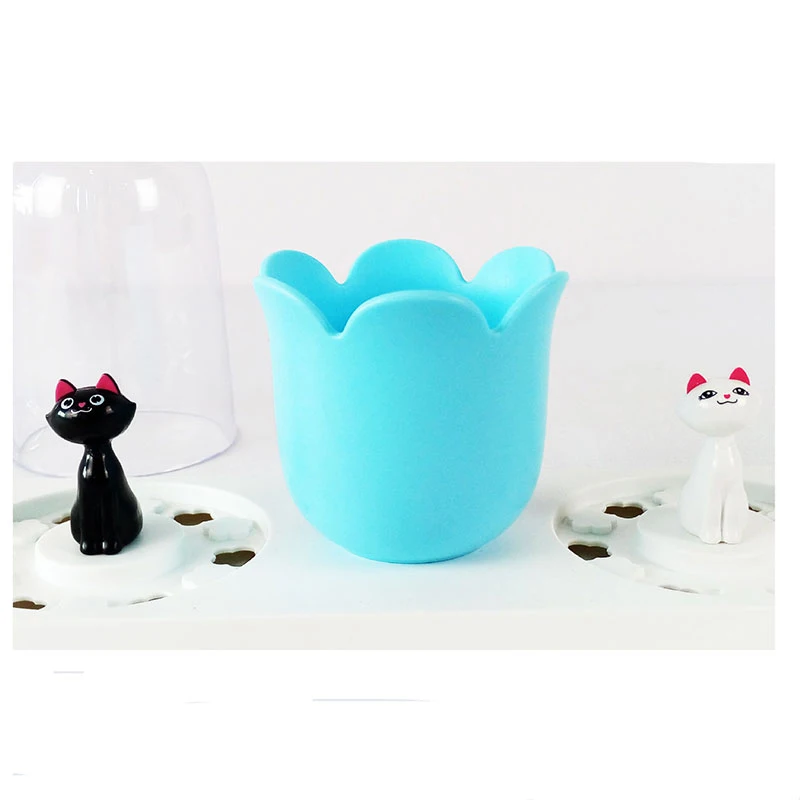 Creative Cartoon Plastic Toothpaste Tumbler Toothbrush Holder Bathroom Accessories 3Pcs/Set Bracket Container Storage Rack