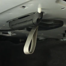 For VW Volkswagen Passat Jetta Audi A4 Convenient Hanger Holder Black ABS Cargo trunk bag hook