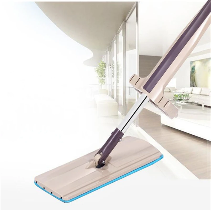 Goede 360 Graden Spin Mop Spray Mop Hand Makkelijk Wassen Floor Cleaner Multifunctionele Platte Squeeze Mop Head Home Cleaning Tool Magic mops