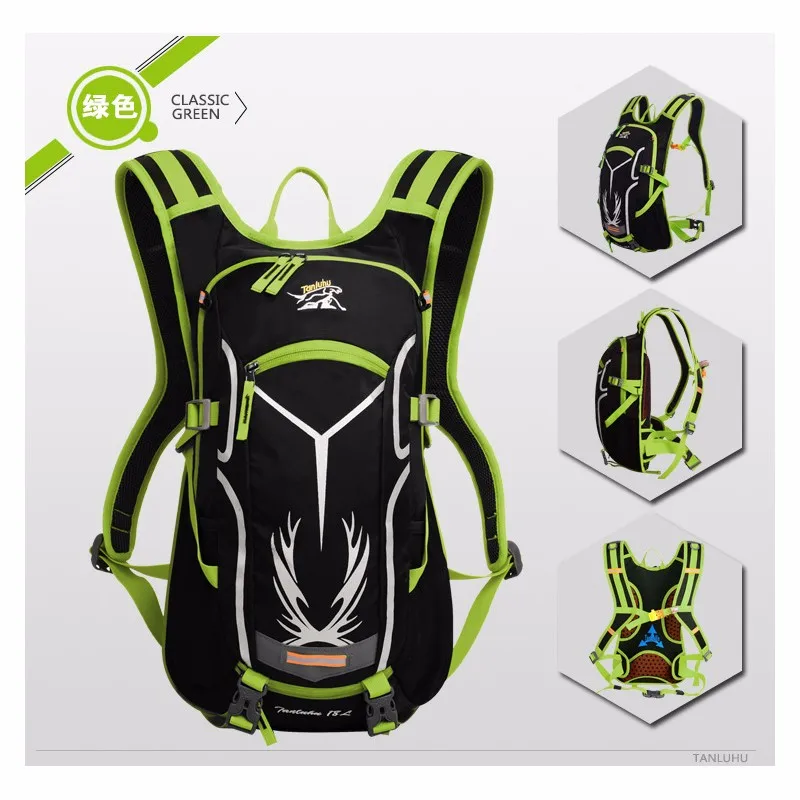 Impermeável ao ar Livre da Motocicleta Mochilas para Bolsas de Montanhismo Ultraleve Ciclismo Bicicleta Backpack Viagem 4 Sistemas de transporte