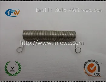 

Manufacture Custom Reach standard tensile double hook spring extension spring