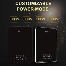 220 v-240 v светодиодный индукционный нагреватель воды для душа