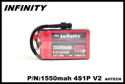 Infinity 4S LiPo Батарея 1550 мА/ч, RS R5 V2 100C-200C 14,8 V с SY60 XT60 разъем для дистанционным управлением и съемкой от первого лица гоночные дроны