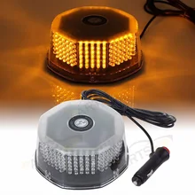 240 LED Car High Power Magnetic Roof Flashing Strobe Emergency Light Police Warning light white amber