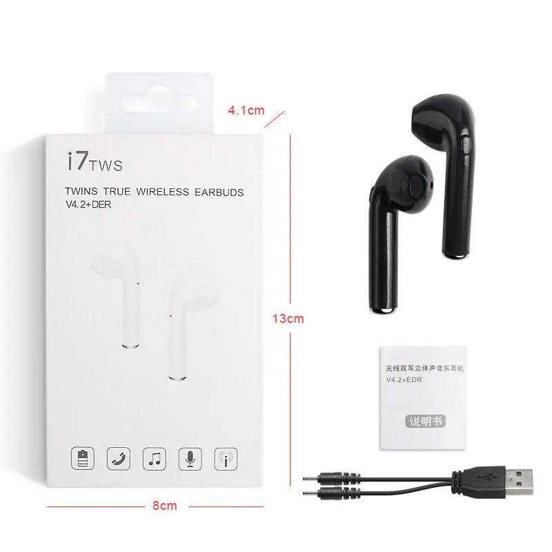 i7s TWS Wireless Earphone Bluetooth 5.0-6