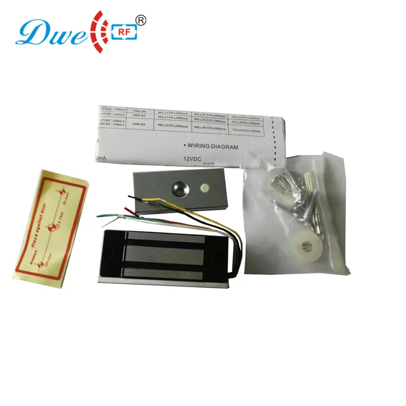 electro magnetic lock.