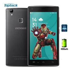 DOOGEE X5 MAX Pro /X5 MAX 4G 5.0" HD 4000mAh OTG Fingerprint Android 6.0 Smartphone MTK6737 Cellphone 2GB+16GB 8MP Mobile Phone(China (Mainland))