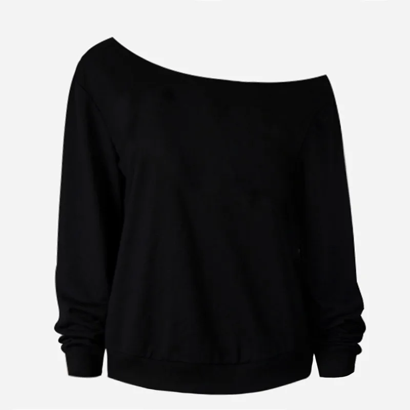 Сексуальная Женская Футболка для беременных, объемный пуловер на одно плечо с принтом, джемпер, Толстовки, Толстовки, топы
