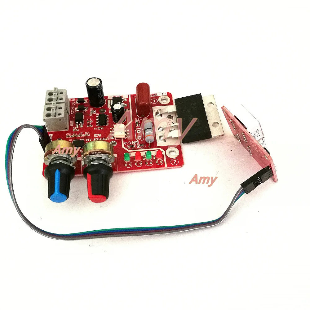 Kopen Puntlassen tijd en stroom controller bedieningspaneel timing stroom met digitale display upgrade 100A