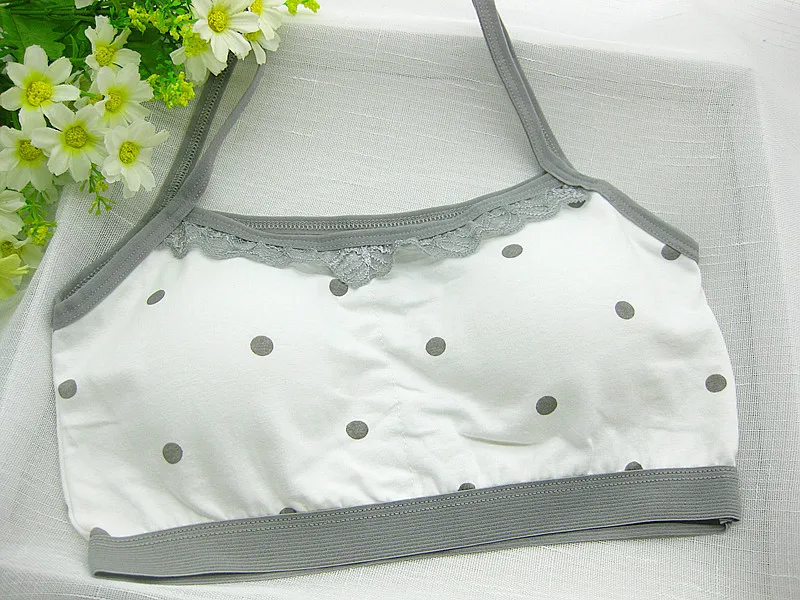 Baby Girl Training Bras for 10 14Y kids Lace Floral Pink Girls