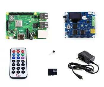 

Raspberry Pi 3 Model B+ Development Kit (Type B) Expansion Board Pioneer600, 16GB Micro SD card, Accessories
