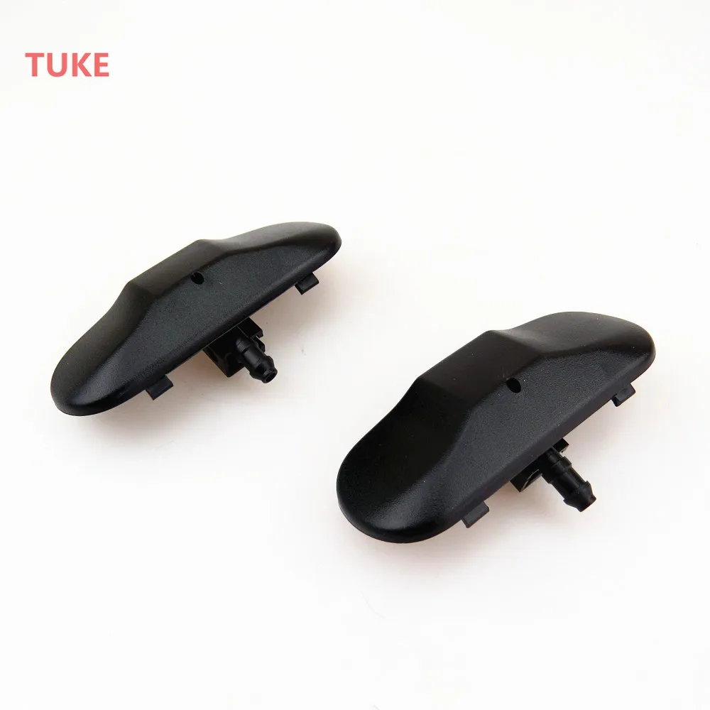 

RWSYPL Qty 2 Windshield Wiper Cutter Water Spray Cleaning Nozzle Parts For Touran Passat B6 B7 Golf MK6 Caddy Tiguan 2KD 955 985