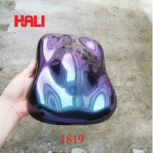 Изменение цвета слюдяной пигмент автомобильной краски, 1 лот = 10 грамм 1819 Блестящий Фиолетовый/синий/зеленый эффект