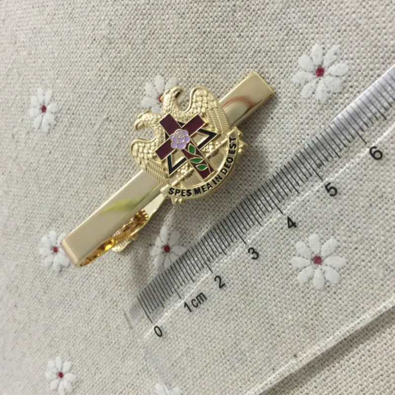 100pcs Wholesale Masonic Fashion Men's Neck Scottish Rite Rose Croix