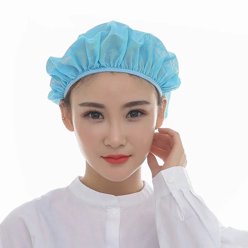 

Hot Sale Cook Catering Cap Chef Uniform Kitchen Hygiene Work Hat Reusable Restaurant Canteen Mesh Working Cap Chef Accessories