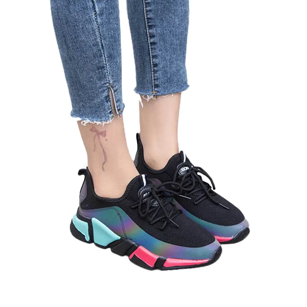 KLV Running Shoes Women Sneakers Krasovki Womens Sneakers Lightweight Outdoor Athletic Air Walking Sport Tennis Trainers Shoe#3 KLV Running Shoes Women Sneakers Krasovki Womens Sneakers Lightweight Outdoor Athletic Air Walking Sport Tennis Trainers Shoe#3