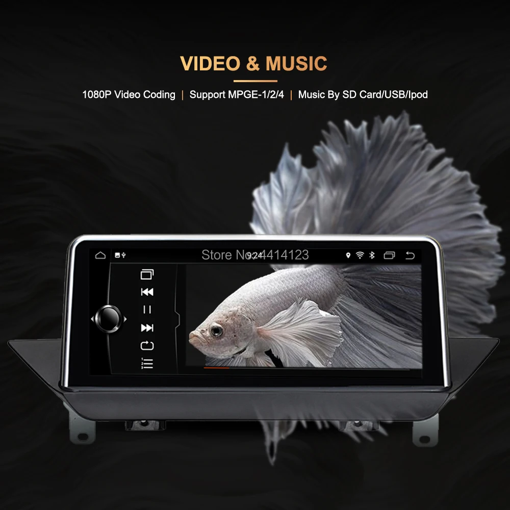 Flash Deal Antiglare screen Android 9.0 4+64G Car multimedia Player car dvd player auto audio for BMW X1/E84 2009-2015 with idrive radio 10