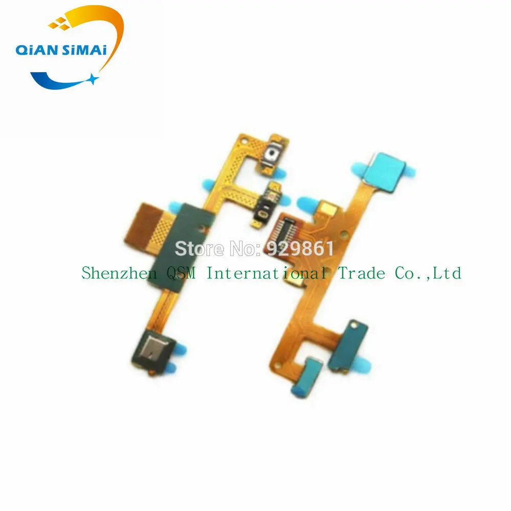 

QiAN SiMAi Original New Power Button Microphone Flex Cable For For MEIZU Meilan 1 M1 5.0 Mobile phone + DropShipping