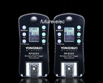 

RF605 N YongNuo Wireless Remote Flash Trigger for Nikon D300 D300S D400 D500 D600 D610 D700 D700S D750 D800 D800E D810 D900 D850
