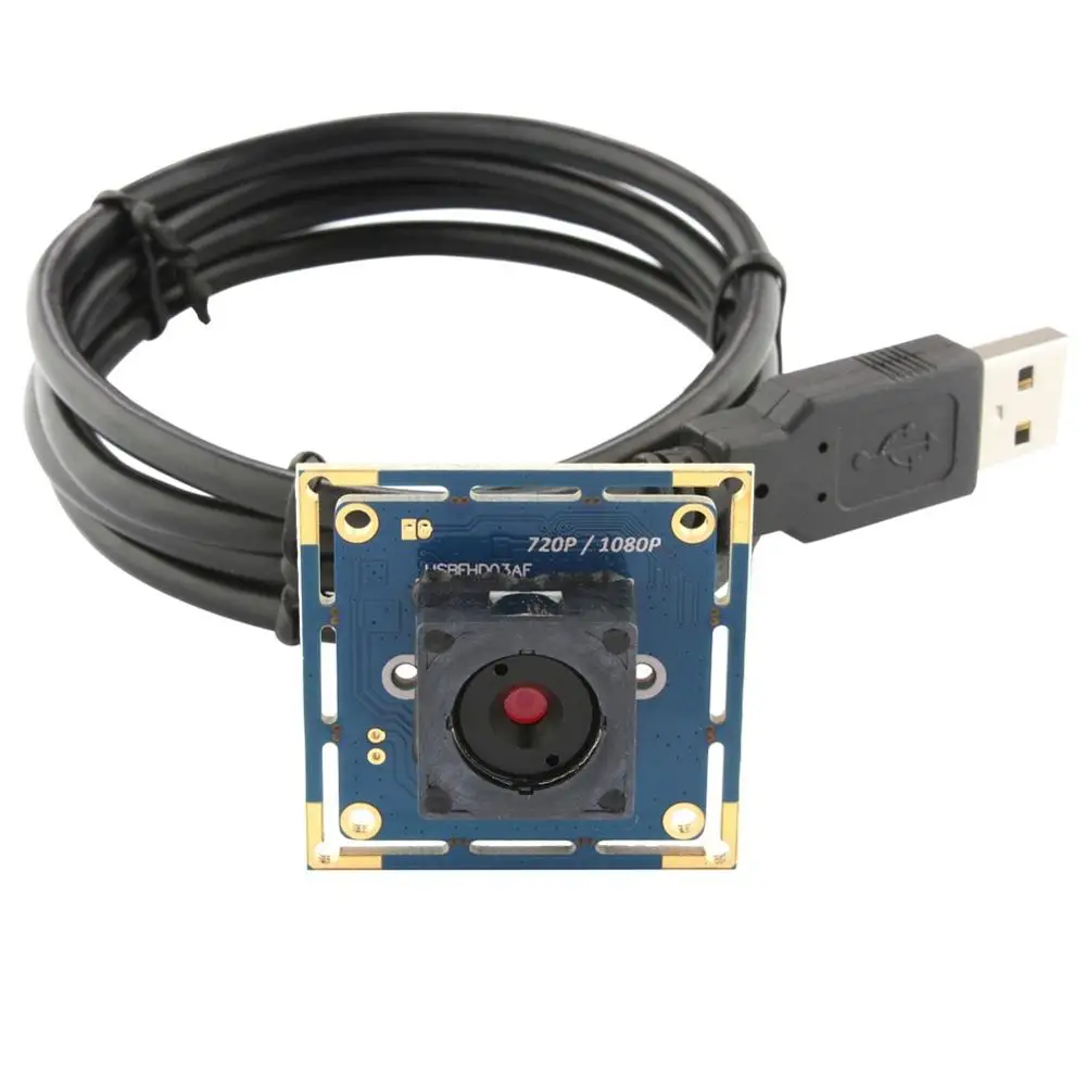 2Megapixel Full HD CCTV mini USB Autofocus Camera module 1080P CMOS OV2710 30fps Endoscope board with 45 degree autofocus lens