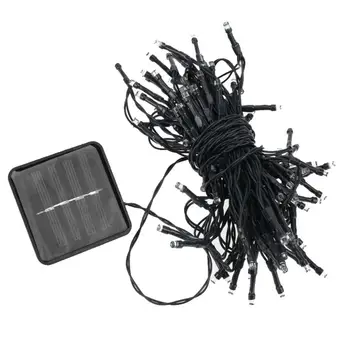 

100pcs Solar Powered LED String Lights Waterproof Decor Lights (Cold White)