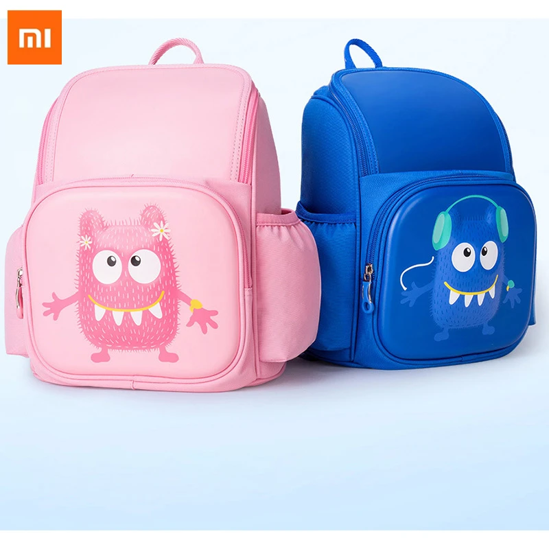 

Xiaomi Xiaoyang Children School Backpack 350g Light Weight Burden Reducing Protect Spine Bag Backpacks for 3-6 years Girls Boys