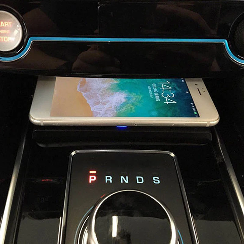 For Jaguar XF XE XFL F PACE font b car b font QI wireless charger charging