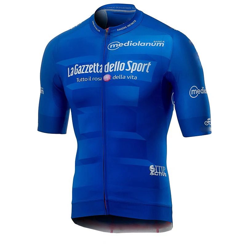 

2019 New Pro Tour de Italia Men Summer Short Sleeve Cycling Jerseys Bycicle Clothing Ropa Ciclismo Clothes Quick Dry Shirt Italy