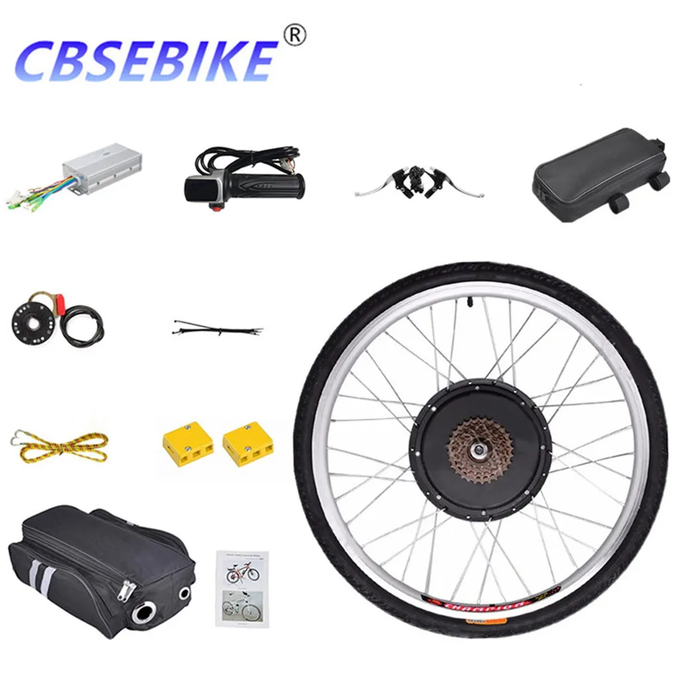 CBSEBIKE 20 дюймов задняя часть электровелосипеда колеса высокоскоростной конверсионный комплект 48v1000w