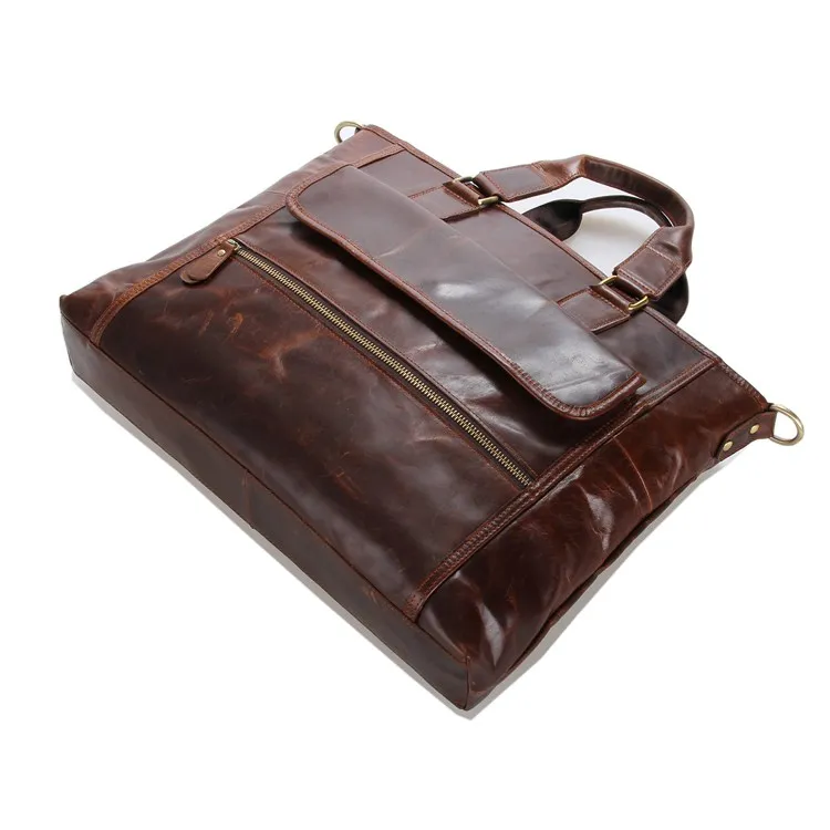 Высокое качество натуральная кожаная сумка мужские сумки-мессенджеры Бизнес Портфели натуральная кожа сумки на плечо M7212