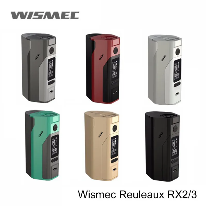 

Wismec Reuleaux RX2/3 Mod 150W/200W TC Box Mod Upgradeable Firmware Wismec RX2 3 TC RX23 Mod Wismec RX2/3 mod free shipping