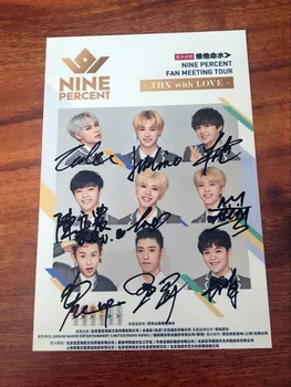 

hand signed IDOL PRODUCER NINE PERCENT autographed photo 4*6