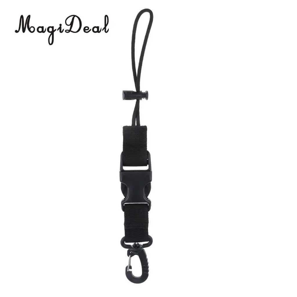 MagiDeal Scuba Diving Lanyard Dive Camera Torch Holder Strap Quick Release Buckle
