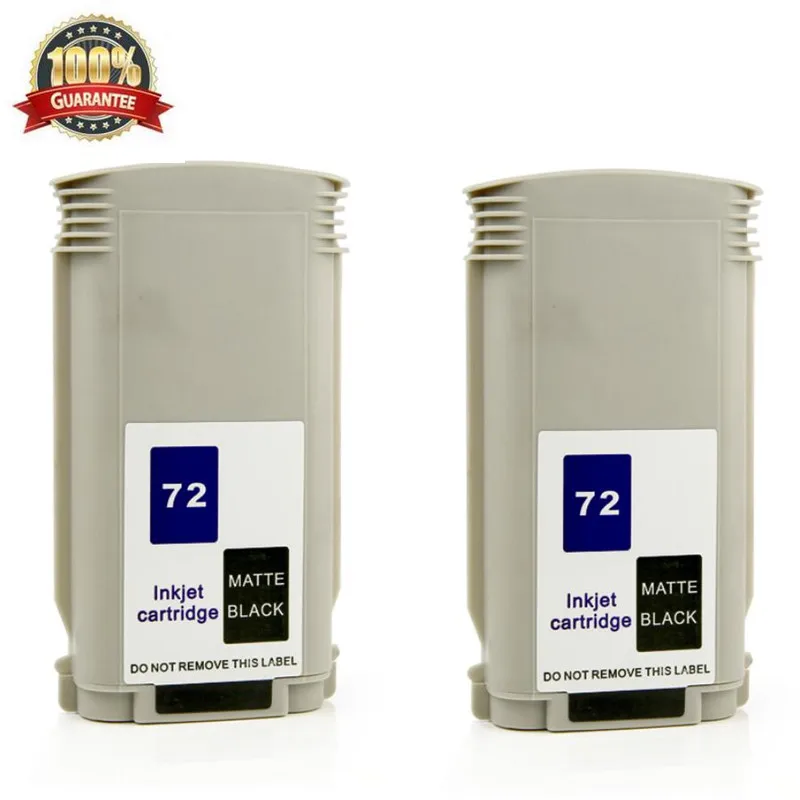 

2 PCS MBK MK ink cartridge replace for hp 72 Designjet T1100 T1100S T1100MFP T610 T770 T790 T1120PS T1120