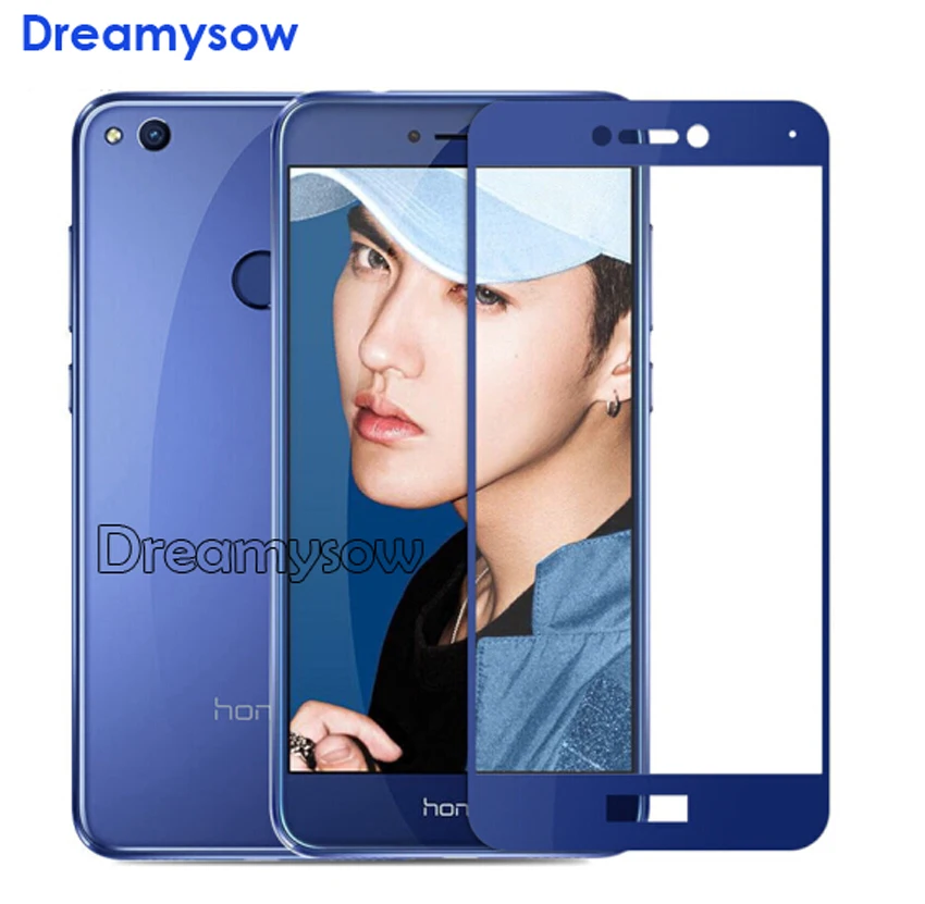 Стекло для Huawei Honor 8 lite закаленное стекло P8 2017 с полным покрытием Защитная пленка